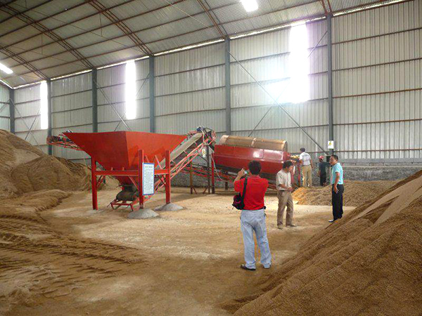 浙江省安吉日產2000噸砂石生產線